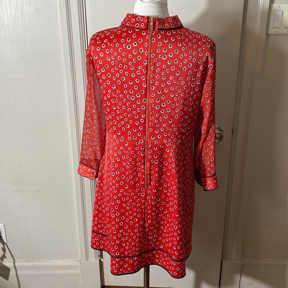 Ted Baker floral and geometric print dress - Picture 4 of 9